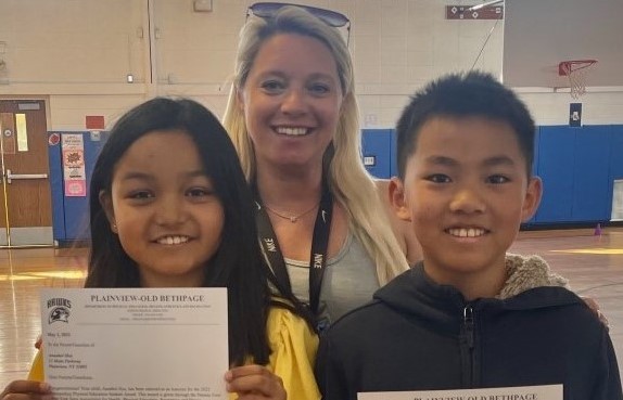  Congrats Annabel Hsu & Rikuto Sunagawa: Nassau Zone P.E. Award